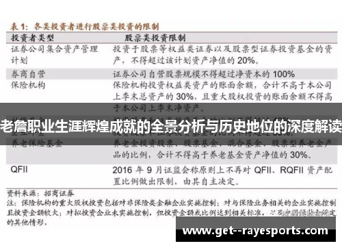 老詹职业生涯辉煌成就的全景分析与历史地位的深度解读